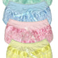 B-One Kids Baby Girls 100% Cotton Diaper Cover Bloomers 4 Pack (Size 2, Pastel)