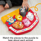 Fisher-Price Toddler Shape Sorting Toy Laugh & Learn Farm Animal Puzzle with Music & Sounds for Kids Ages 1+ Years
