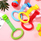 Toyandona 4Pcs Baby Toddler Walking Assistant Pull Up Ring Safety Stand Up Rings For Toddler
