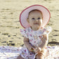 Bapronbaby Pastel Floral Splash Mat - Waterproof Catch-All For Under High Chairs, Floors, Tables, Playtime Or Arts & Crafts - Ma