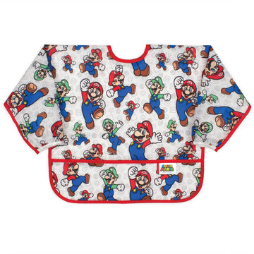 Bumkins Bibs, Baby And Toddler Girls And Boys 6-24 Months, Long Sleeve, Essential Must Have For Eating, Feeding, Mess Saving Lig