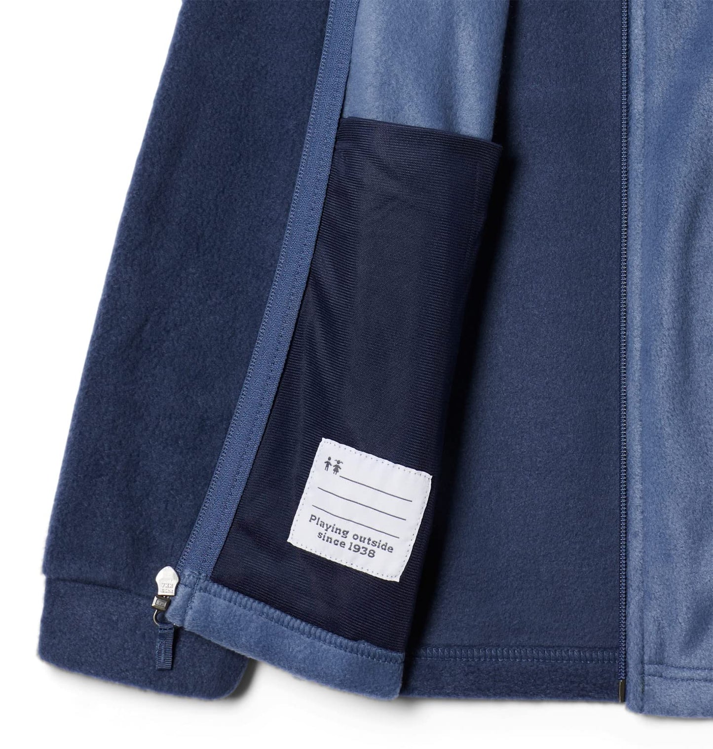 Columbia Baby Steens Mountain Ii Fleece, Dark Mountain/Collegiate Navy, 12/18