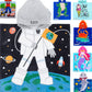 Voova & Movas Hooded Toddler Towel, 100% Cotton, Oversized (2-4Years,22X22),Absorbent Hooded Poncho Towel For Baby,Perfect For P
