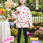 Bomdeals Adorable Cute Toddler Baby Girls Clothes Set,Long Sleeve T-Shirt +Pants Outfit(Age(5T), Whitered)