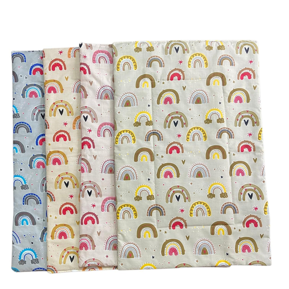 Fabrify 100% Cotton Newborn Baby Thin Mattress, Baby Bed, Mattress, Rajai, Bedsheet Combo Set Soft Cotton godadi, Godari, Baby B