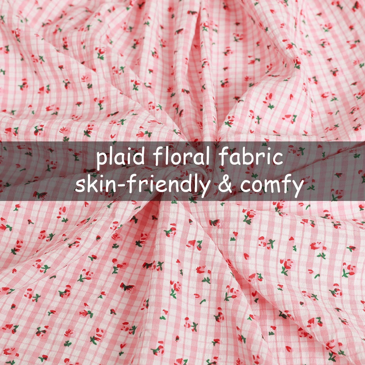 Ltakk Prairie Dresses Girls Pioneer Colonial Costume Girl Pilgrim Dress With Apron And Bonnet, Pink Plaid Floral, X-Large, Age O