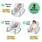 Ingenuity Keep Cozy 3-In-1 Grow With Me Vibrating Baby Bouncer Seat & Infant To Toddler Rocker, Vibrations & -Toy Bar, 0-30 Mont