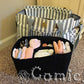 Comicfs Baby Diaper Bag Insert Organizer (Dimensions: 12 X 6.4 X 8 Inch, Black)