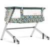 Dream On Me Skylar Bassinet and Bedside Sleeper, Adjustable Heights, Breathable Mesh Sides, Plush Mattress Pad, Wheels with Safe