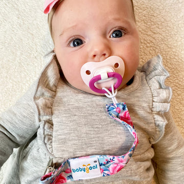Babygoal Pacifier Clips, 6 Pack Pacifier Holder For Boys And Girls Fits Most Pacifier Styles &Teething Toys And Baby Gifts, 6Mp1