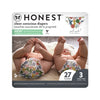 The Honest Company - Eco-Friendly And Premium Disposable Diapers - Pandas, Size 3 (16-28 Lbs), 27 Count