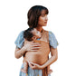 Tuck and Bundle Baby Wrap - Lightweight Baby Carrier - Sandstone - Best Baby Wrap for Newborns 0-18 Months - 100% Tencel Modal, 