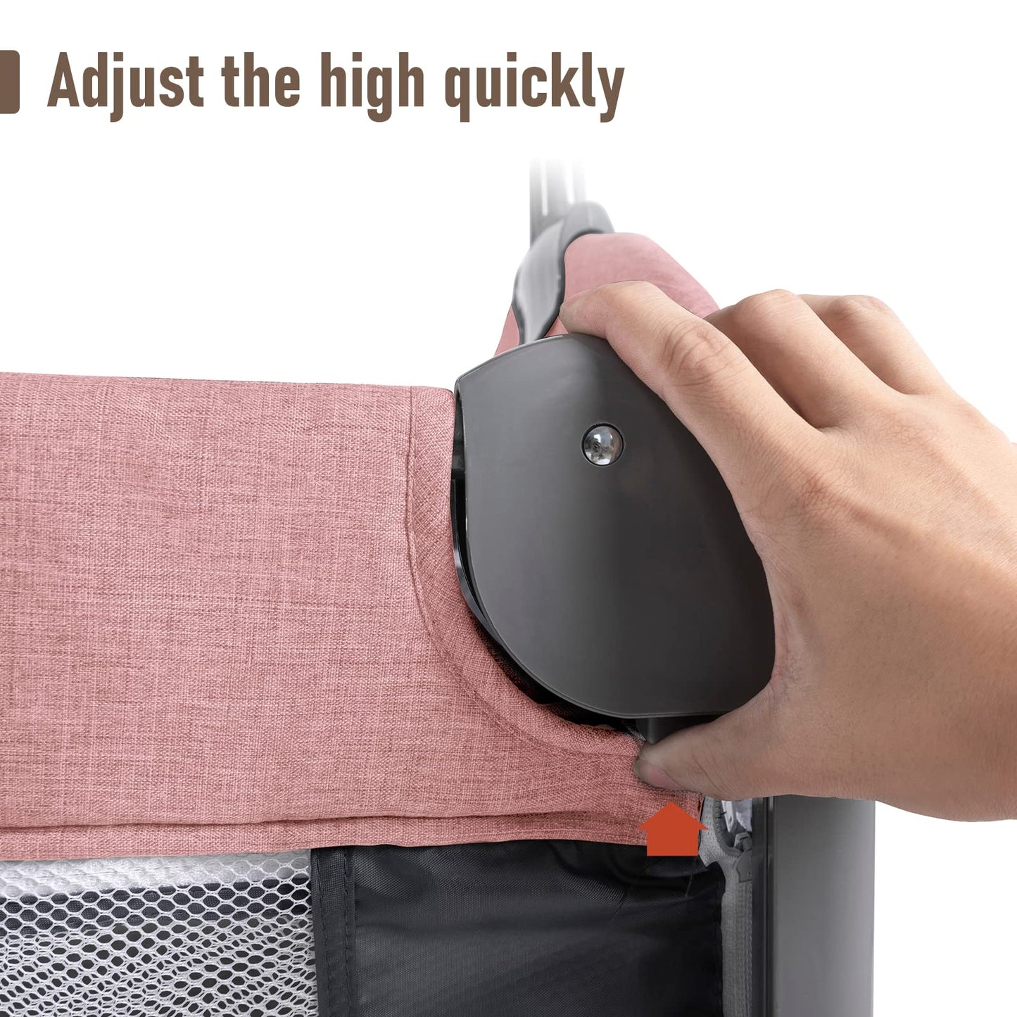 5 In 1 Baby Crib,Baby Bassinet, Bedside Cribs, Pack And Play With Changing Table, Portable Travel Bedtoys & Music Box,Mattress F