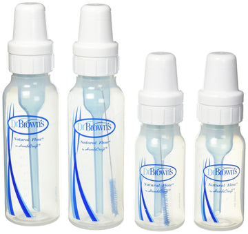 Dr. Browns Bottles 4 Pack (2 - 8 Oz Bottles) And (2 - 4 Oz Bottles)
