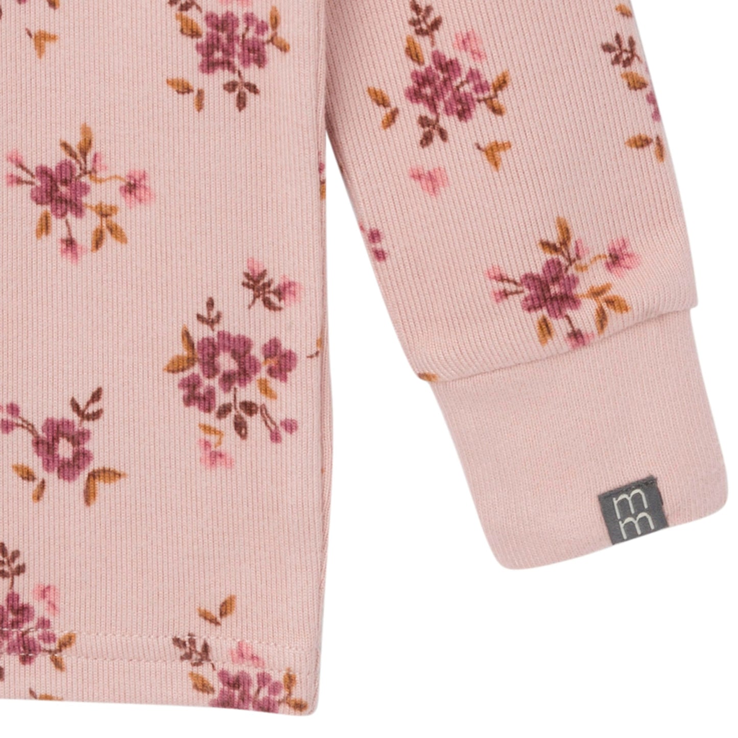 Modern Moments By Gerber Baby Hacci Snug Fit 2-Piece Pajama Set, Light Rose Dahlia Toss, 18 Months