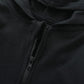 Romperinbox Unisex Solid Baby Sweatshirts Hoodies, Lightweight Full Zip-Up Jackets Coat 0-24 Months (Black, 0-3 Months)