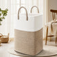 Artfeel Laundry Basket,Woven Cotton Rope Laundry Hamper,60L Versatile Storage For Dirty Clothes,Baby Toys,And Blankets In Bathro