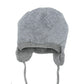 Bestjybt Baby Hat Cute Bear Infant Toddler Earflap Fleece Lined Beanie Warm Caps For Fall Winter (Grey-B, 0-6 Months)