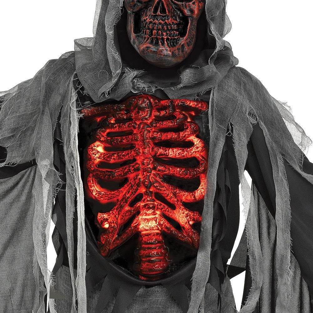 Fun World Smoldering Reaper Costume, Medium, Multicolor