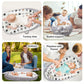 Jocute Baby Lounger - Baby Lounger For Newborn 0-24 Months, Ultra Newborn Babies Essentials Gifts, Baby Snuggle Nest Me Baby Lou