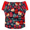 Hybrid Cloth Diaper - Reusable Training Pants, Swim Diaper, Special Needs Briefs, Fits From Baby Up To 10 Years (Size 3, Cute Fo