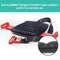 New Mifold Comfort Grab-And-Go Car Backless Booster Seat- 3X Thicker Cushion! Compact And Portable For Every Day And Carpooling,