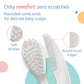 Luvlap Elegant Baby Hair Brush And Comb Set, 0M+ (White)