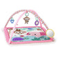 Bright Starts Floral Safari Activity Gym & Play Mat With Take-Along Toys, Ages Newborn +