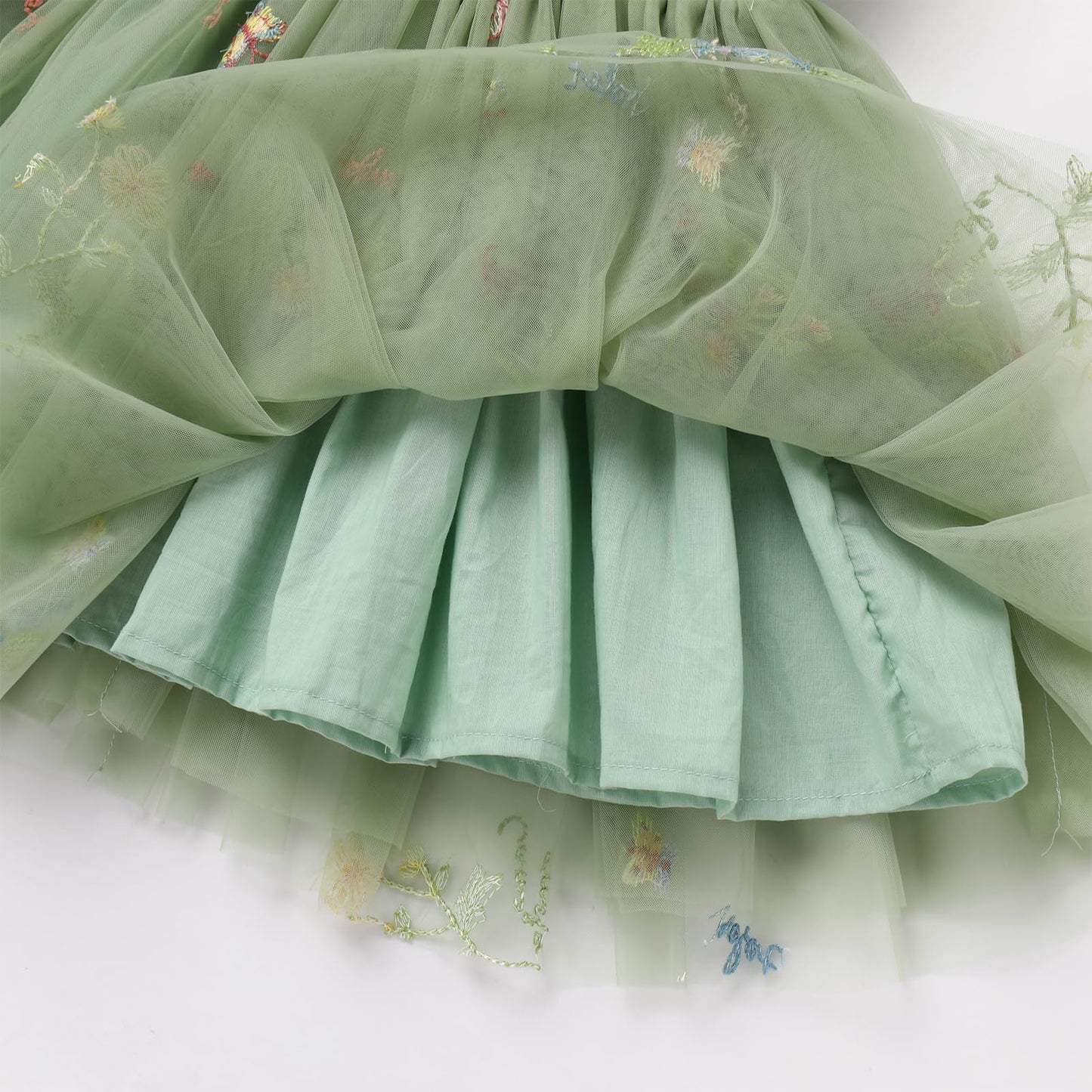 Fairy Dress Toddler, Party Dress For Baby Girl Boho Lace Hippie Flower Puffy Wedding Birthday Fancy Dance Evening Gown For Kids