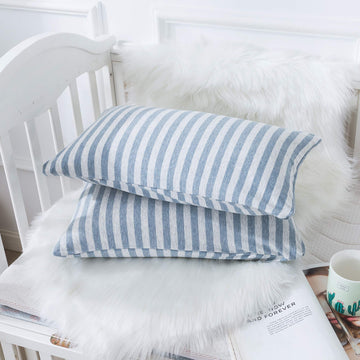 H Household 100% Cotton Jersey Knit Toddler Pillowcases For Nursery Pillow, Soft And Breathable Travel Pillow Cases With Envelop