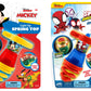 Ja-Ru Disney Mickey Mouse & Marvel Spiderman Light Up Spinner Toy (2 Units) Led Light Spring Spinning Tops For Kids. Classroom T