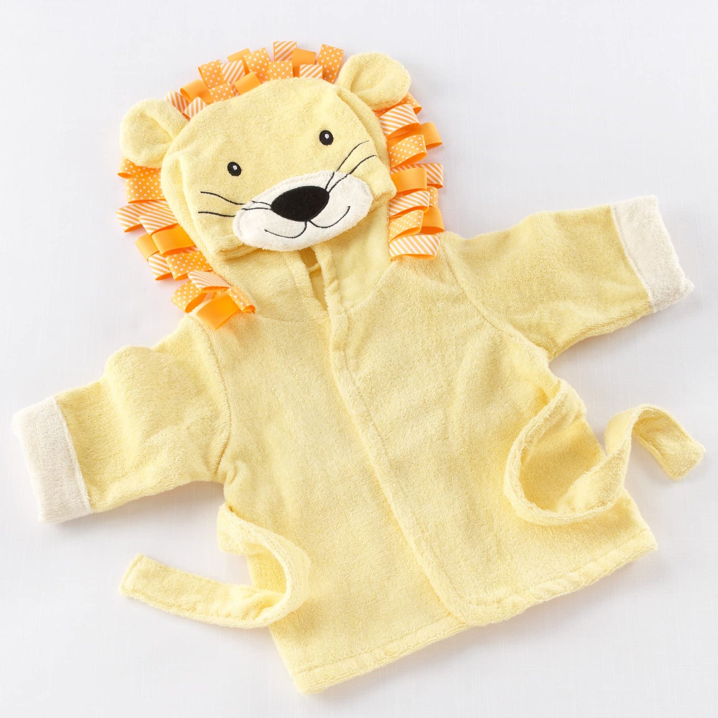 Baby Aspen 'Big Top Bath Time Lion Hooded Towel/Robe, 0-9 Months