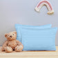 Utopia Bedding Toddler Pillow (Light Blue, 2 Pack) 13X18 Pillows For Sleeping, Soft And Breathable Cotton Blend Shell, Small Kid