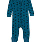 Leveret Kids & Toddler Footed Pajamas Boys Girls 100% Cotton Dog Paw Blue (Size 3 Years)
