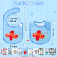 Bwkoss 10Pcs Waterproof Baby Bibs Unisex Newborn Babies Food Bibs Baby Keepsake Birthday Gift For Drooling Feeding Eating Teethi