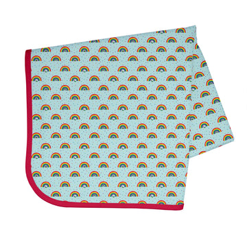 Bapronbaby Eric Carle Rainbow Caterpillar Splash Mat - Waterproof Catch-All For Under High Chairs, Floors, Tables, Playtime Or A