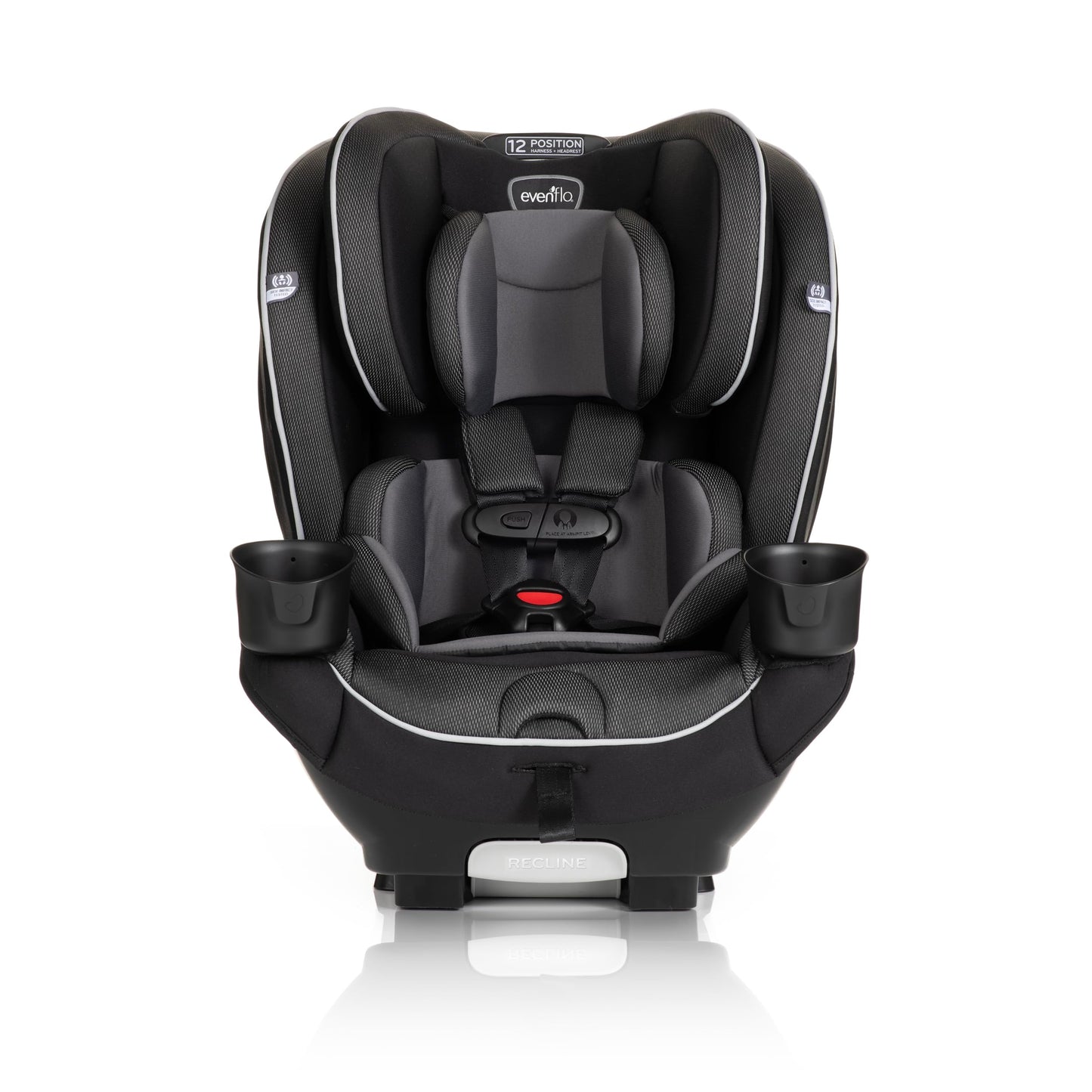 Evenflo EveryKid 3-in-1 Convertible Car Seat (Livingston Gray)