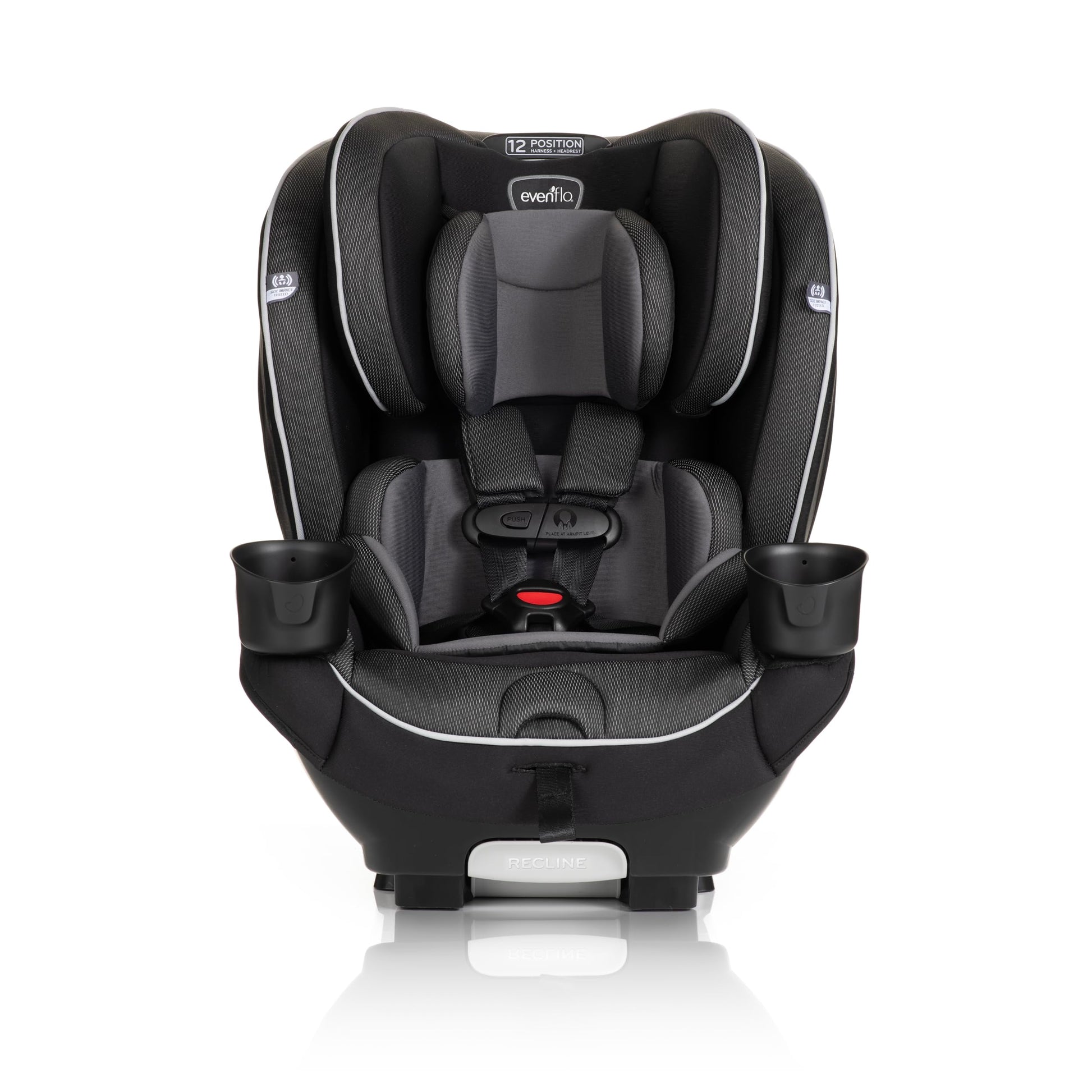Evenflo EveryKid 3-in-1 Convertible Car Seat (Livingston Gray)
