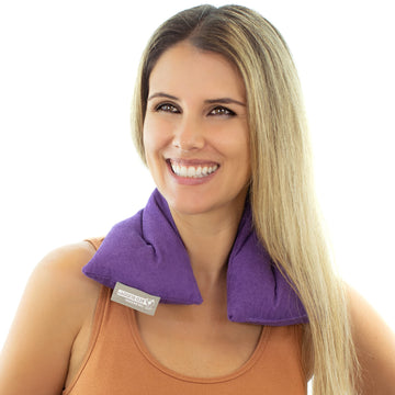 Bed Buddy Heated Aromatherapy Neck Wrap, Lavender Scented - Microwavable Hot  Cold Therapy For Sore Muscles, Stress Relief, And