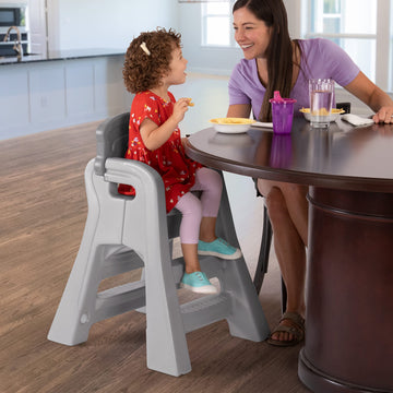 Simplay3 Big Kids Booster Seat, Lightweight Toddler Booster Chair For Dining Table And Kitchen, Toddler Kitchen Helper, Made In