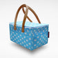 HIPPO Cute Diaper Caddy Bag with Lid Protection for Smart Mothers Baby Diaper Caddy Organizers Baby Wipes Felt Storage, Nursery,
