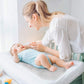 Tillyou Changing Pad Liners 6Pk - Waterproof Flannel Cotton, 27' X 13' - Perfect For Baby Diaper Changing Needs, Gray