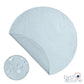 Byrd & Blume Round Baby Play Mat, Organic Cotton Soft Padded Nursery Floor Mat, Safe Hypoallergenic Baby Mat, Reversible, Foldab