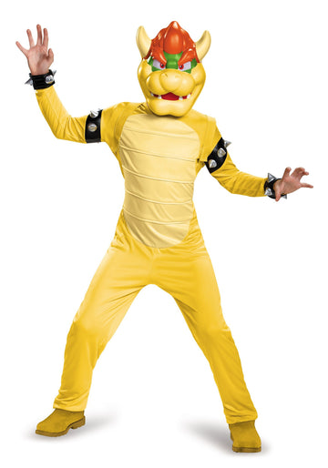Disguise Bowser Deluxe Boys Costume Size 14/16