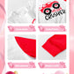 Dakeik Toddler Boy Valentines Day Outfit 2T-3T Boys Valentines Day Outfit All Terrain Vehicle Heart Crusher Print Long Sleeve To