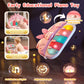 Cute Stone Baby Play Mat Activity Gym, Baby Gym Playmat With Play Piano, Baby Learning Walker For Girls, Tummy Time Mat For Infa
