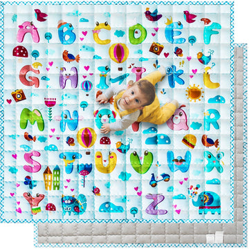 Baby Play Mat,Baby Floor Play Mats 50 X 50 Babies Playmat Compatible With Todale Suposeu Liamst Ajulkrio Baby Playpen Non-Slip I
