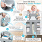 Xl Hanging Diaper Caddy Organizer - Reinforced Diaper Stacker For Crib That Keeps Shape For Changing Table, Playard, Wall & Door