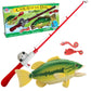 Small World Toys Magnetic Fishing Game, Catch of The Day Bass Fishing Toy for Kids Ages 3+, Includes Kids Fishing Pole and 1 Fis