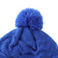 Connectyle Toddler Boys Girls Fleece Lined Knit Kids Hat With Earflap Winter Hat (Royal Blue, 6-12 Months)